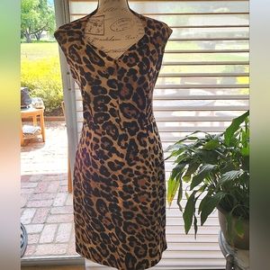 Leopard Cocktail Dress